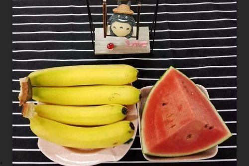 吃瓜不吃香蕉图片